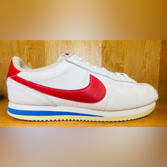 Nike Other - Nike Cortez '72 OG Forrest Gump White Red Blue 882254-164 Mens Size 8.5